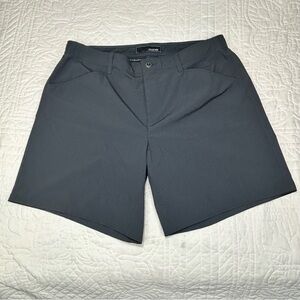 OOBE Shorts Women’s Gray Elastic Waist Stretch Lightweight Outdoor Sz 8